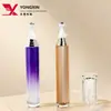 Atacado do Fabricante 15ml Rolo de Massagem Tubo de Creme para Olhos de Camada Dupla Frasco de Essência Materiais de Embalagem Cosmética