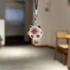 Nuevo Lindo Colgante de Gato Siamés Llavero de Dibujos Animados Bolso Colgante Personalizado Pequeño Regalo Hecho a Mano Creativo