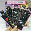 Nuevas tarjetas de arte para rascar de mascotas de dibujos animados lindas, libro negro de garabatos de arte para rascar de niños con dibujos animados, pequeños premios y regalos