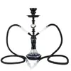 Set Completo de Hookah Árabe Accesorios Retro para Hookah Barra Doble para Hookah Accesorios Transfronterizos para Fumar en Pipa Bong Venta al por Mayor