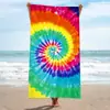 Alfombra de rizo patrón de moda toalla para sudar toalla de playa toalla de baño chal toallita de microfibra impresión digital costero