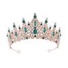 Corona Nupcial Popular Transfronteriza Corona de Cristal Boda Cumpleaños Accesorios Vestido de Princesa Diadema de Pedrería Estilo Europeo