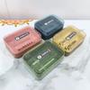 Jabonera portátil con tapa, resistente a la humedad y al agua para el hogar, para baño, venta al por mayor