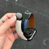 Correa de Reloj de Cuero Genuino con Patrón de Lichi y Hebilla Ultra Magnética Adecuada para Apple Iwatchs11 Huawei Gt7 Samsung 7