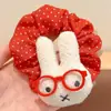 Lazo Creativo Lindo de Pingüino Pez de Dibujos Animados para el Cabello para Mujeres con Cabeza de Bola y Coleta Lateral Diadema Peluche Otoño e Invierno