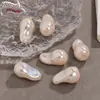 Perla de Agua Salada Imitación de Alta Gama tipo Diosa con Agujero Perla de Imitación de Forma Especial 15*26mm Accesorios para Collares Pulseras de Cuentas DIY