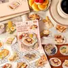Paquete de Pegatinas Transfronterizas Zabc, Serie de Vida Diaria Pintada Suavemente, Pegatinas Decorativas de Material DIY con Tema de Vida Diaria, Incluye 20 Piezas