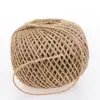 Cuerda Gruesa y Fina de Yute, Cuerda de Sisal para Marcos de Escalada de Gatos DIY, Atar, Juego de la Cuerda y Decoración de Jardinería