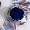 Suministro Exclusivo Transfronterizo Color Sólido Pasta de Frijol Scrunchie de Toalla Sin Costuras Elástico Ancho No Dañino para el Cabello Cinchuelo para el Cabello Venta al por Mayor