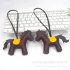 Novos Enfeites de Couro de Pônei, Pingentes Mascote do Ano do Cavalo, Decorações de Couro Penduradas para Retrovisor de Carro e Bolsa