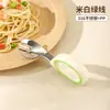 Cuchara para Bebé, Aprendizaje Infantil para Comer de Forma Independiente, Cuchara para Alimentos Complementarios, Juego Portátil de Tenedor y Cuchara para Niños, Cuchara para Bebé