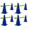 Equipo de Entrenamiento de Agilidad para Perros Mascotas, Postes y Vallas de Salto, Accesorios de Obstáculos Especializados para Competiciones de Perros