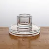 Suporte de Velas de Vidro em Forma de T Estilo Simples Escandinavo Decoração de Mesa para Casa Criativo Pequeno Suporte para Velas de Cera com Haste