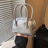 Bolsa Pequena de Verão Prata para Mulheres 2026 Moda Novo Estilo Bolsa de Mão Bolsa Almofada com Design da Moda e Textura de Alta Qualidade para o Dia a Dia Bolsa Transversal