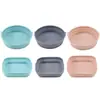 Freidora de Aire Plegable Redonda Molde para Hornear de Silicona Olla de Silicona para Freidora de Aire Freidora de Aire Cuadrada