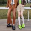 Pantuflas de Algodón para Pareja de Manzanas para Mujer, Nuevo Modelo Otoño e Invierno 2026, Pantuflas para el Hogar para Hombres y Mujeres, Pantuflas Impermeables, un Par de Pantuflas Lindas