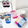 Calcetines de dibujos animados japoneses nuevos para niños, calcetines lindos de perrito, versión coreana 200N, calcetines invisibles para mujer, calcetines de algodón, calcetines para estudiantes, venta al por mayor
