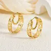Aretes de Acero Inoxidable Gota de Ojo de Gato, Lujo Ligero, Gama Alta, Aretes Exagerados, Aretes de Moño Grande Retro a la Moda para Mujer