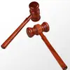 Martillo de subasta de madera maciza de fábrica método de martillo método de martillo martillo de subasta martillo de subasta martillo de juez de tribunal