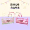 Quarto de bebê cama e cama boneca cama casa de brincar acessórios boneca chocalho casa de boneca comida miniatura cena de brincar adereços de filmagem