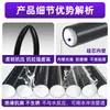 El tubo de núcleo de silicona HDPE 40/33 para ingeniería de cables tiene un bajo coeficiente de fricción de fibra óptica, pared interior lisa y es resistente al desgaste como tubo de protección de cables