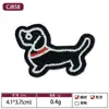 Parches Bordados en Stock Venta al por Mayor Accesorios para Ropa de Perro Dachshund Parches Tela Bordada para Toallas Diseños de Insignias para Perros Pequeños