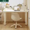 Escritorio y Tocador Integrados con un Amplio Escritorio para Habitación de Niñas, Escritorio para Computadora, Tocador con Cajones, Adecuado para Uso en Alquiler