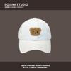 Gorra de béisbol de copa suave para mujer, estilo retro americano para cara pequeña, gorra Joker de ala ancha, versión coreana del sombrero nuevo para hombre