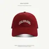 Gorra de Béisbol Estilo Japonés Suave para Otoño e Invierno Moda Retro Bordado de Letras para Deportes al Aire Libre Viajes Parasol para Hombres y Mujeres