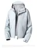 Chaqueta Impermeable con Hebilla Magnética para Primavera y Otoño, Ropa de Trabajo de Marca de Alta Gama para Equipo de Running y Ciclismo, Ropa Transfronteriza Personalizada
