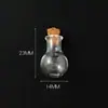 Venta al por mayor del fabricante Mini Botella Transparente de Deriva, Botella de los Deseos, Botella Pequeña de Vidrio con Corcho, Botella Colgante, Botella de Perfume, Colgante para Teléfono