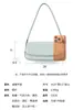 Bolso Versátil de Estilo Coreano, Moderno y a la Moda, Bolso de Mano Cruzado para Mujer, Bolso de Hombro Único de Cuero Genuino para Mujer, Bolso Simple para Debajo del Brazo