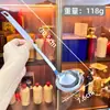 Cucharón Pequeño para Sopa de Acero Inoxidable Espesado Seleccionado Cuidadosamente con Mango Largo para Olla Caliente, Adecuado para Uso Doméstico y Comercial, Espumadera Pequeña Multifuncional, Venta al por Mayor