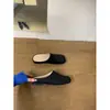 Mules Rasteirinhas Quadradas Vintage para Mulheres, Novo Estilo Primavera 2026, Sapatos Slip-On com Solado Macio