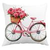 Capa de Almofada Estampada Rosa Dia dos Namorados Nórdica Sala de Estar Sofá-cama Escritório Encosto Almofada Decoração para Casa