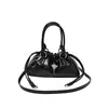 Bolso de Mano Nube Plegado de Cuero Suave Estilo Coreano para Mujer, Modelo Nuevo 2026, Bolso Cruzado Elegante y Texturizado, Bolso de Hombro de Alta Gama