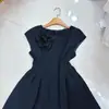 Vestido Longo Floral Tridimensional Europeu e Americano Francês Nanyou Emagrecedor de Alta Qualidade com Ajuste na Cintura