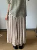 Falda de Malla Adelgazante de Cintura Alta para Mujer Tallas Grandes, Falda Elegante y Lujosa con Caída, Falda de Gasa con Caída, Falda Perlada