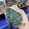 Contas pontiagudas de 4MM contas de vidro de cristal contas de furo reto cristal DIY pulseira colar brincos acessórios de cabelo acessórios