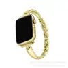 Para Correa de Apple Watch apple watch8/S8S9 Pulsera Fina de Metal con Forma de T Cintura Correa para Mujer