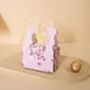 Caixas de Doces de Casamento de Luxo, Caixas de Presente de Embalagem de Doces de Casamento de Nicho, Caixas de Doces de Casamento Frescas e Simples, Sacolas de Presente e Sacolas de Doces