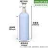 Garrafa Dispenser Cosmético de Material Macio Pelúcia Venda Quente Transfronteiriça, Garrafa para Gel de Banho Loção, Garrafa de Viagem com Tampa Flip-Top 100ml