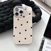 Funda para iPhone 15/14 Pro Max con Lazo de Copo de Nieve Apple Phone Case 13/12/11 Pro Funda Suave XR/XS/8P