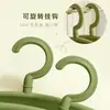 Perchas Gruesas que No Marcan para Uso Doméstico, Perchas Anti-Marca de Hombro para Secar Ropa, Perchas para Ropa de Dormitorio, Perchas de Almacenamiento de Hombro Ancho