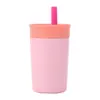 Owaia Mesmo Modelo Copo de Aço Inoxidável 304 Mini Copo de Café Copo Térmico Portátil Pequena Capacidade Copo de Água com Canudo para Uso no Carro