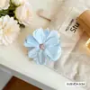 Pinza para el Cabello Floral Dulce de Principios de Primavera para Mujer, Pinza de Pelo de Alto Nivel Nuevo Estilo 2026 Estilo Vacaciones en la Costa, Accesorio para la Cabeza Súper de Ensueño