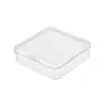 8.5 Caja de Almacenamiento Tornillos Piezas Clip de Papel Caja de Almacenamiento Esponja de Maquillaje Base Aérea Plástico PP Caja de Embalaje Tamaño de Viaje
