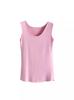 Colete Quente Sem Costura Derong Feminino Outono e Inverno Sem Mangas Gola Redonda Justo Plus Veludo Ajustado Aquecimento Susbottomer Camiseta Base