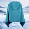 Capa de Protección Solar Refrescante, Toalla de Baño para Deportes al Aire Libre de Montañismo, Toalla de Playa de Secado Rápido, Parasol Absorbente de Agua, Chal Refrescante con Capucha