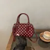 Bolso de Lunares Estilo Coreano 2026 Verano Nuevo Dulce y Fresco Bolso Cuadrado Pequeño de Gama Alta Bolso de Hombro Cruzado de Moda